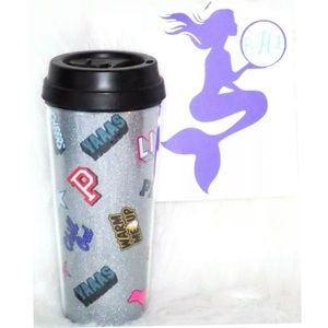 Victoria’s Secret PINK Glitter Cup Tumbler